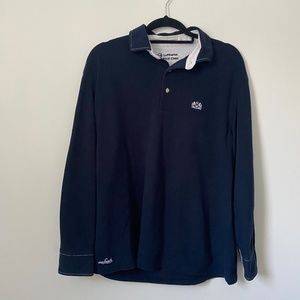 Lufthansa First Class Vanlack Navy Collared Shirt